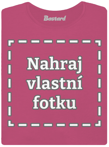 Vlastní potisk dámské tričko premium Magenta