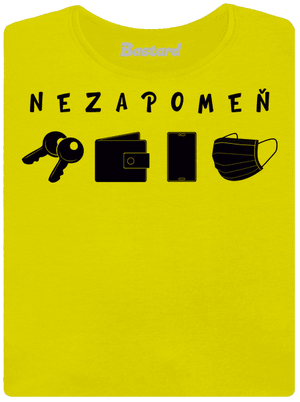 Nezapomeň dámské tričko premium Lemon