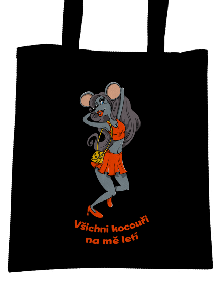 Myška taška Black