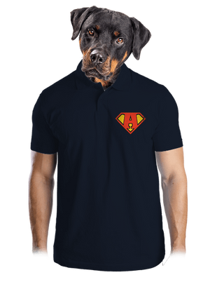 Jsem superhrdina pánská polokošile Navy Mal