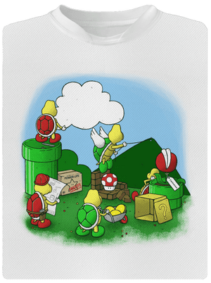 Jak se staví nový level? pánské sportovní tričko White