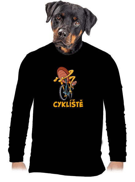 Cyklíště pánské dlouhý rukáv Black