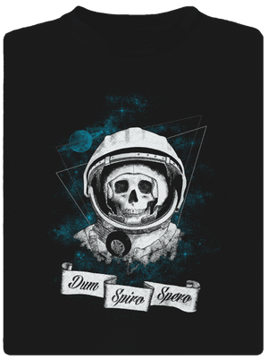 Dum Spiro Spero pánské sportovní tričko Black