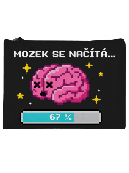 Mozek se načítá taštička Black
