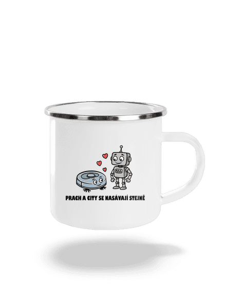 Láska mezi roboty plecháček White