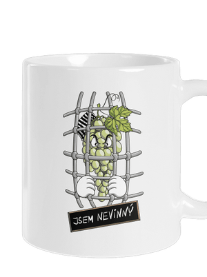 Nevinný Hrozen klasický hrnek White