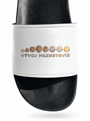 Vývoj nezastavíš pantofle White