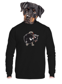 unisex mikina bez kapuce