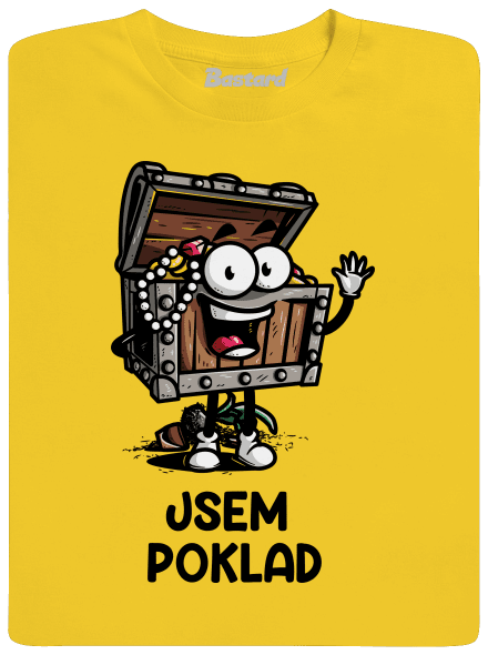 Jsem poklad dětské tričko Gold
