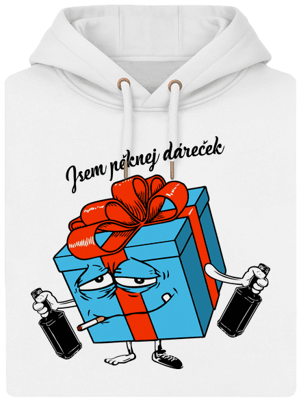 Dáreček unisex mikina premium Snowwhite