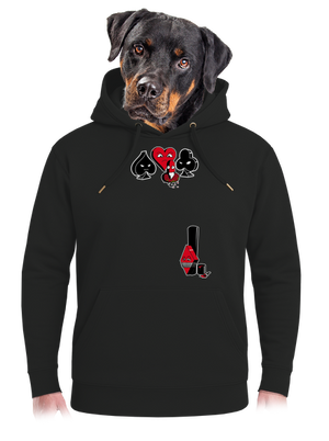 Vetřelec unisex mikina premium Dark Black