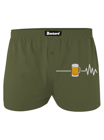 Beer help pánské trenky Khaki
