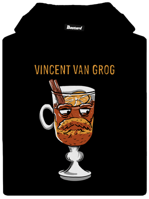 Vincent van Grog pánská mikina klokanka Black