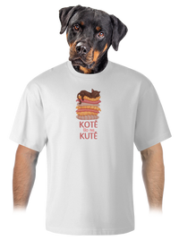 unisex tričko oversized