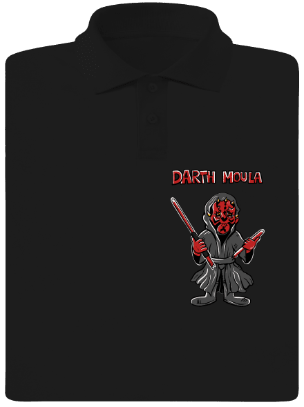 Darth Moula pánská polokošile Black