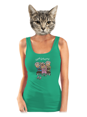 Zase drbeme dámské tílko klasické Mint Mal