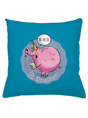 31. Prasinec polštář Blue Turquoise