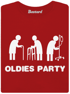 Oldies party dámské tričko Red Mal