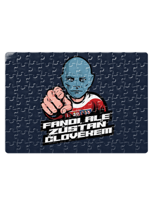 Fandi, ale zůstaň Fantomasem puzzle White