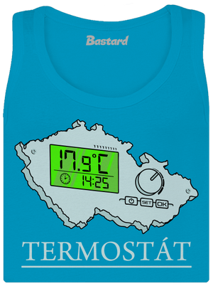 Termostát dámské tílko klasické Blue Atol