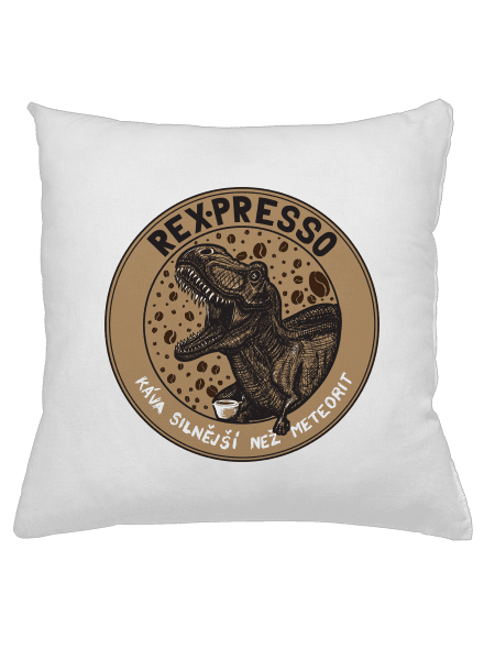 Rex-presso polštář White
