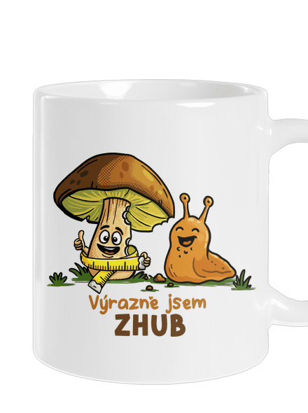 Jsem zhub klasický hrnek White