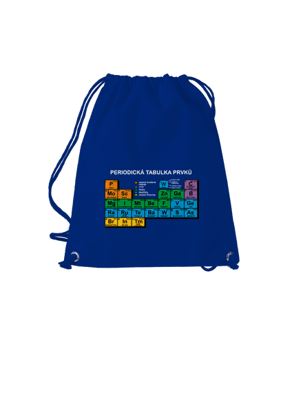 Periodická tabulka vak Royal Blue Mal