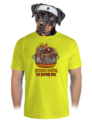 Co Doom dal pánské sportovní tričko Neon Yellow