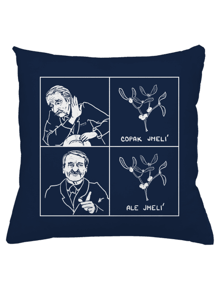 Cimrman: Copak jmelí polštář Dark Navy