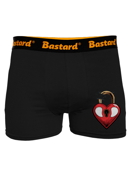 Zámek lásky boxerky Black