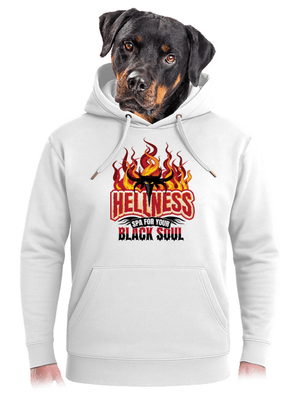 Hellness unisex mikina premium Snowwhite