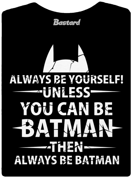 Batman dámské tričko s lemem Black