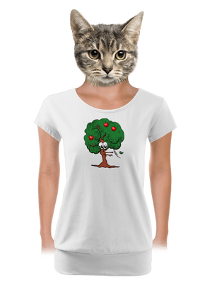 dámské tričko s lemem