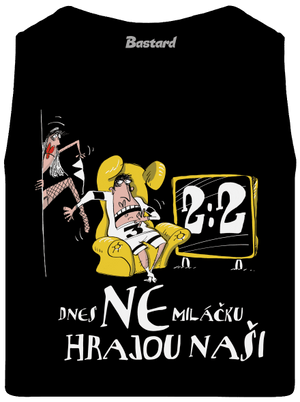 Hrajou naši pánské tílko Black