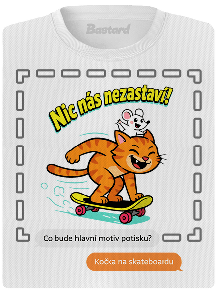 Vlastní AI obrázek dámské sportovní tričko White