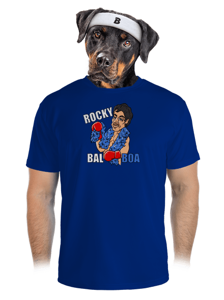 Rocky Bal boa pánské sportovní tričko Royal Blue Mal