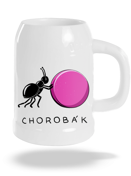 Chorobák půllitr White