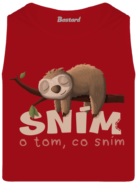 Sním o tom, co sním pánské tílko Red