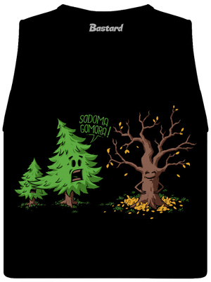 Sodoma Gomora dámské tílko volné Black