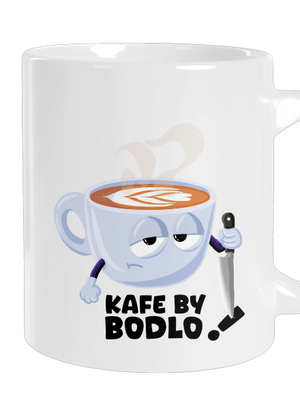 Kafe by bodlo velký hrnek White