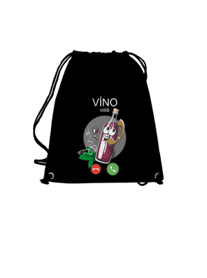 Červené víno volá vak Black
