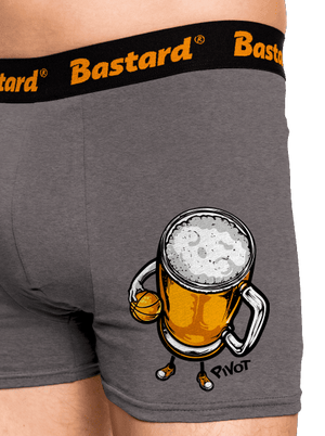 Pivot boxerky Gray Melange