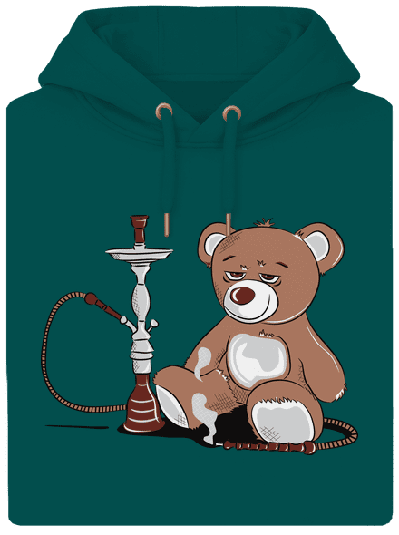 Šíša unisex mikina premium Emerald Green