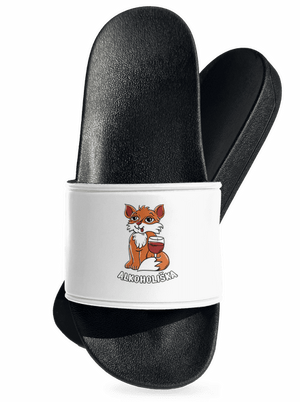 Vínová Alkoholiška pantofle White