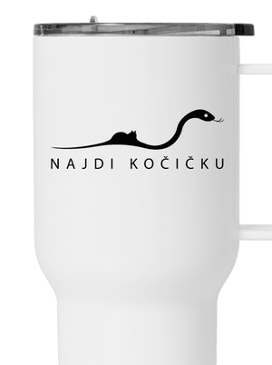 Najdi kočičku termohrnek White