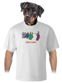 unisex tričko oversized