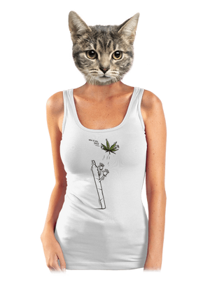 Joint a syn dámské tílko klasické White