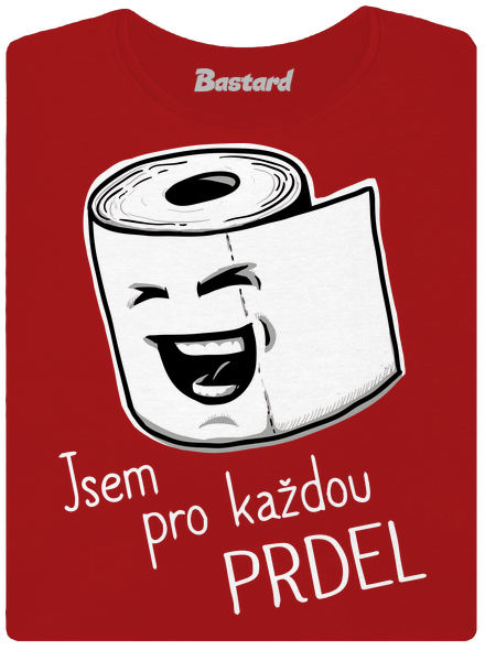 Prdel dámské tričko Red Mal