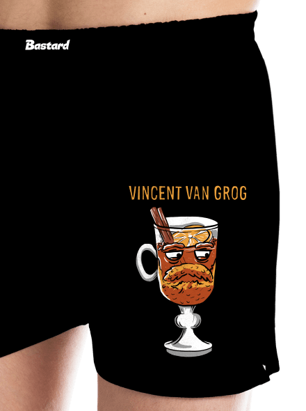 Vincent van Grog pánské trenky Black