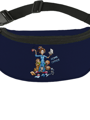 Maminčin home office ledvinka French Navy